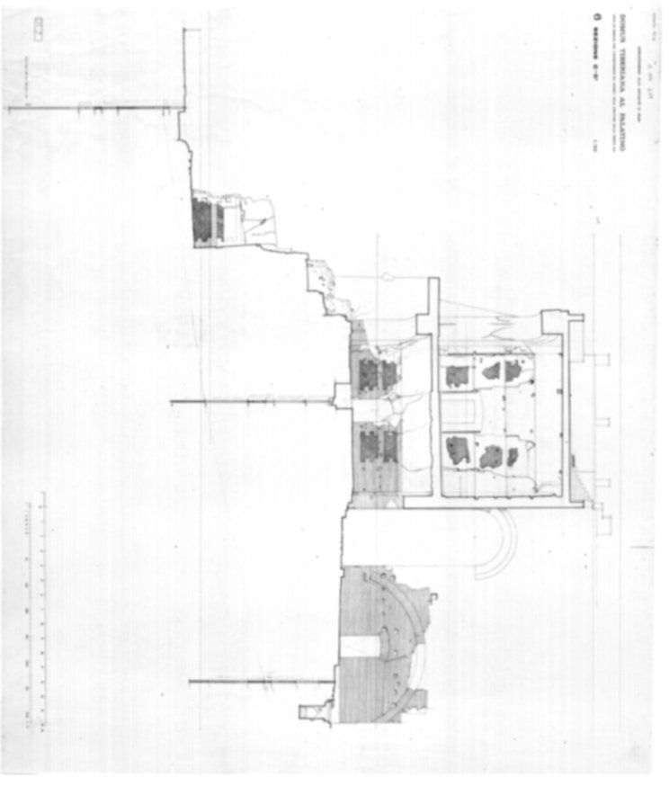 Roma, Palatino. Domus Tiberiana - Settore 13