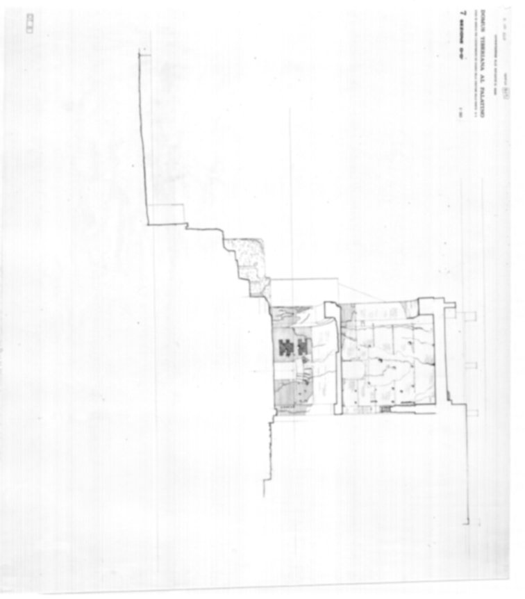 Roma, Palatino. Domus Tiberiana - Settore 13