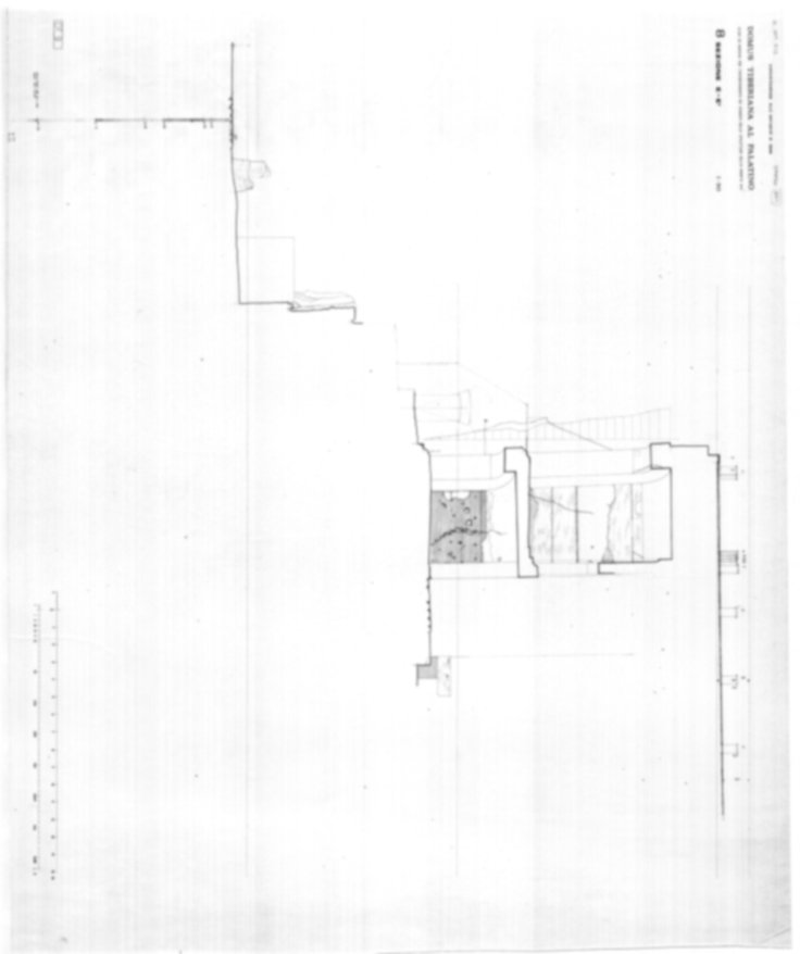 Roma, Palatino. Domus Tiberiana - Settore 13