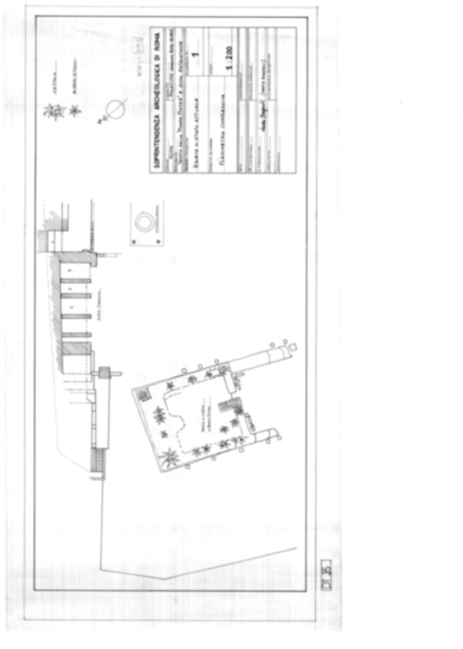 Roma, Palatino. Domus Tiberiana - Settore 2; Area sud-ovest; Tempio della Magna Mater