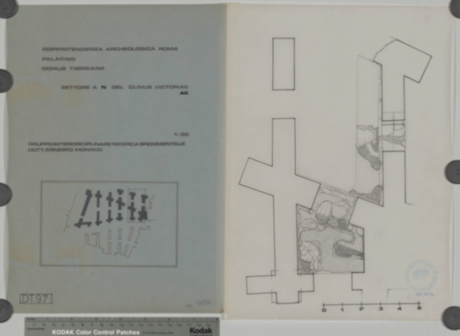 Roma, Palatino. Domus Tiberiana - Settore 13