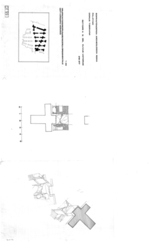 Roma, Palatino. Domus Tiberiana - Settore 13
