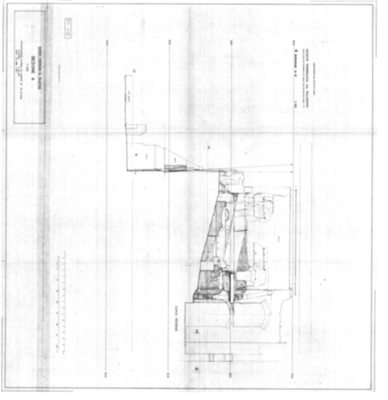 Roma, Palatino. Domus Tiberiana - Settore 13