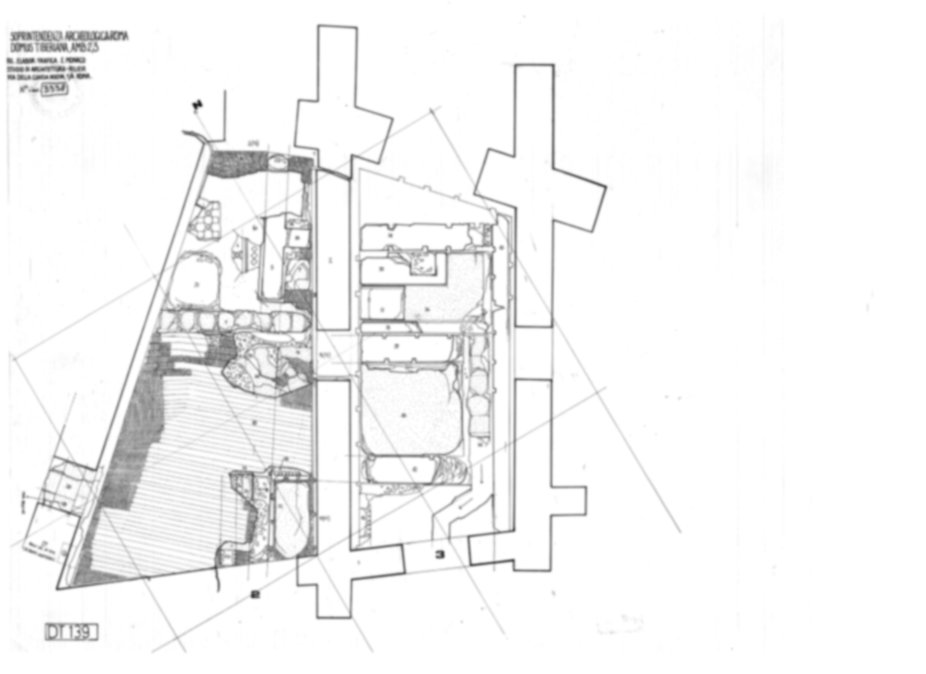 Roma, Palatino. Domus Tiberiana - Settore 13