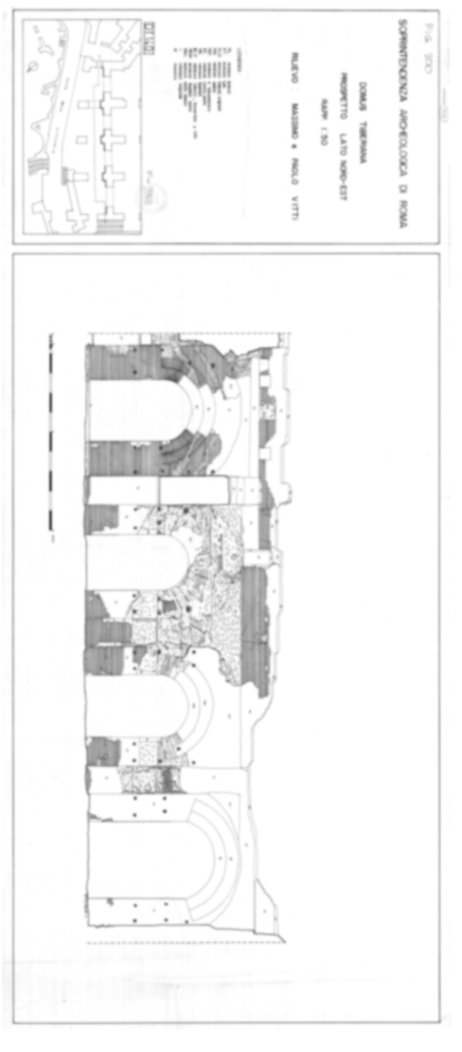 Roma, Palatino. Domus Tiberiana - Settore 12
