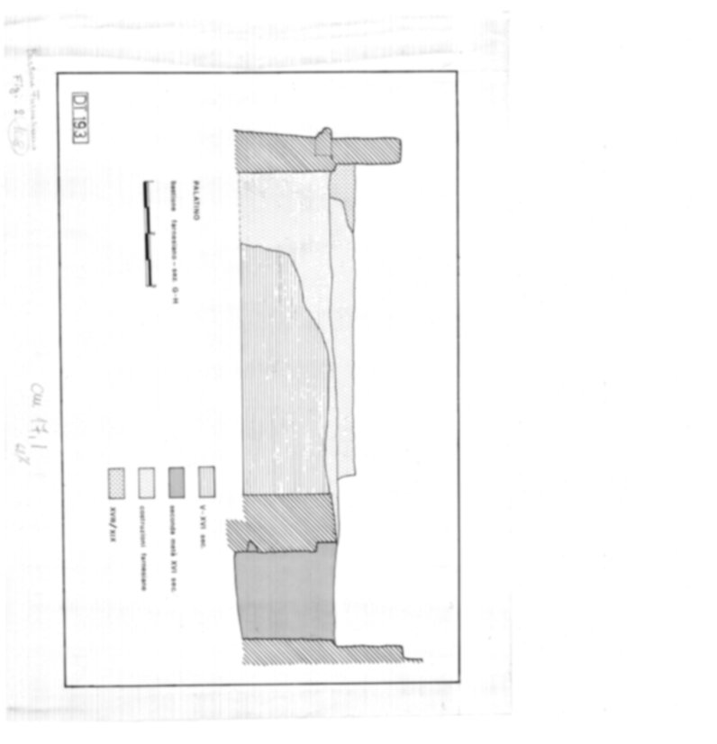 Roma, Palatino. Domus Tiberiana; Bastione Farnesiano