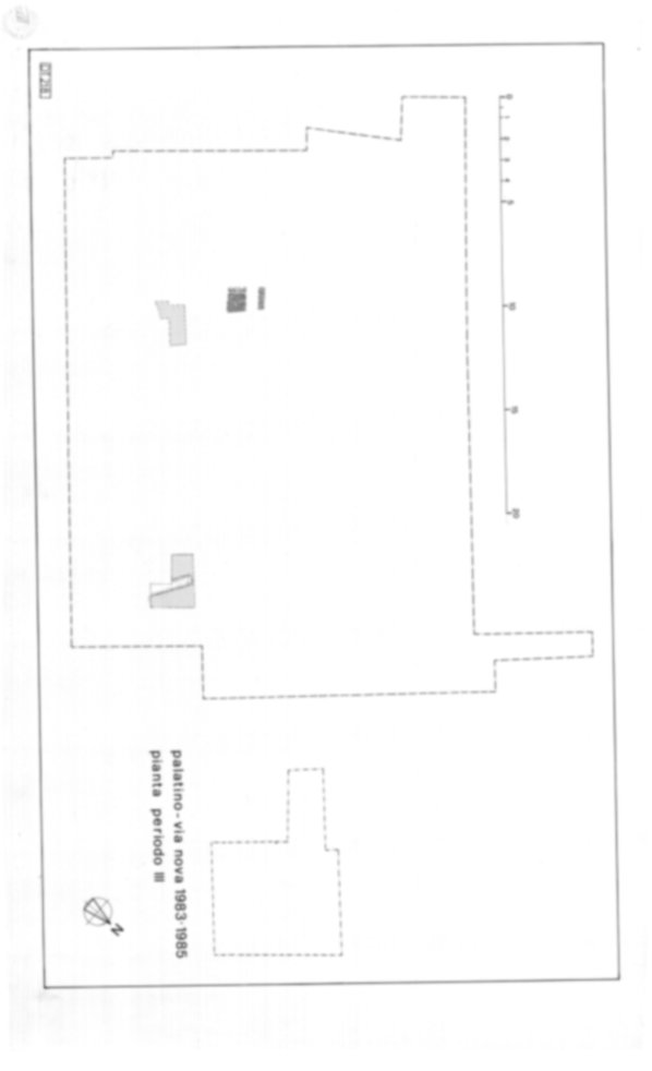 Roma, Palatino. Domus Tiberiana - Settore 20; Via Nova