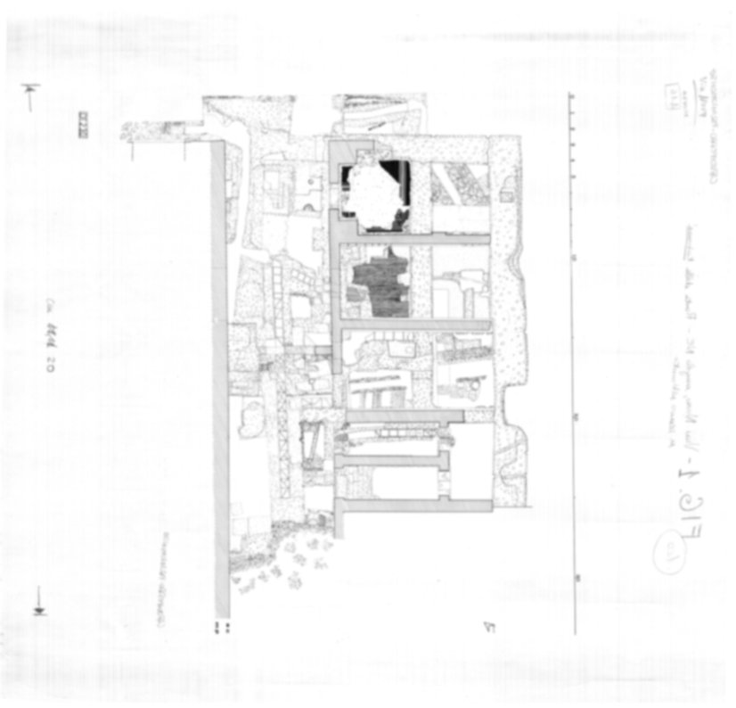 Roma, Palatino. Domus Tiberiana - Settore 20; Via Nova