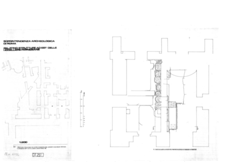 Roma, Palatino. Domus Tiberiana - Settore 23