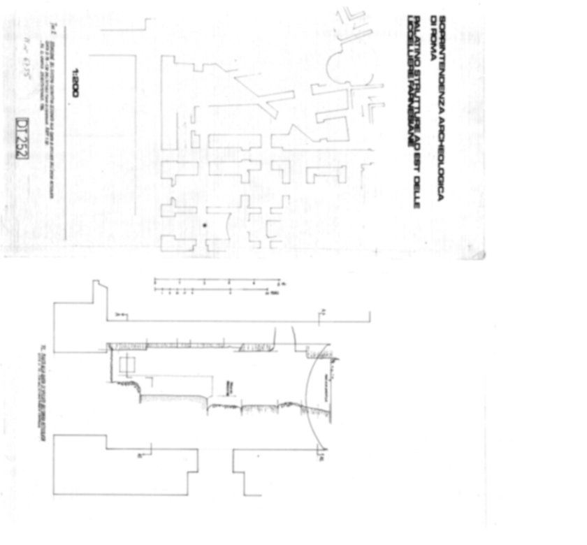 Roma, Palatino. Domus Tiberiana - Settore 23