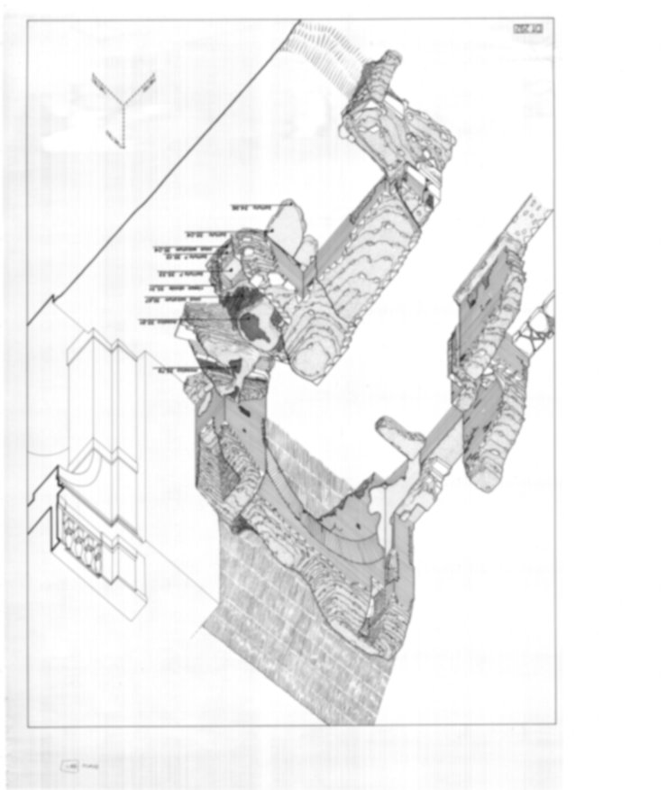 DT292 - Roma, Palatino. Domus Tiberiana - Settore 19, 22; Via Nova