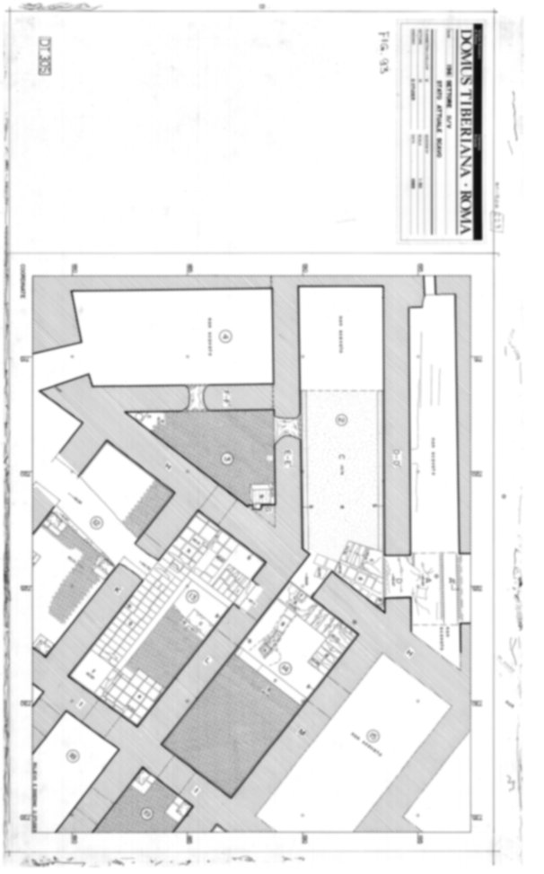 Roma, Palatino. Domus Tiberiana - Settore 11