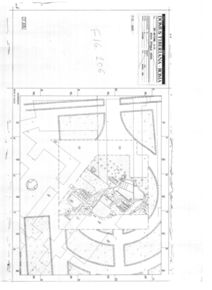 Roma, Palatino. Domus Tiberiana - Settore 11