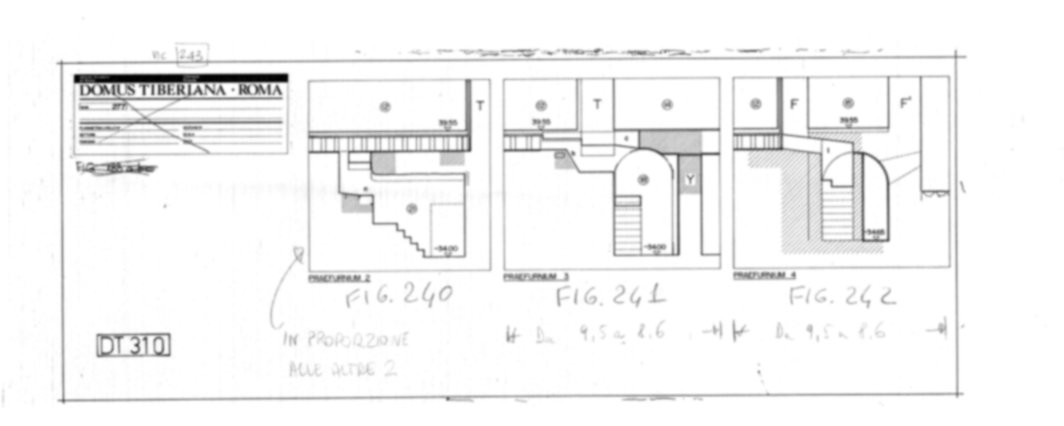 Roma, Palatino. Domus Tiberiana - Settore 12