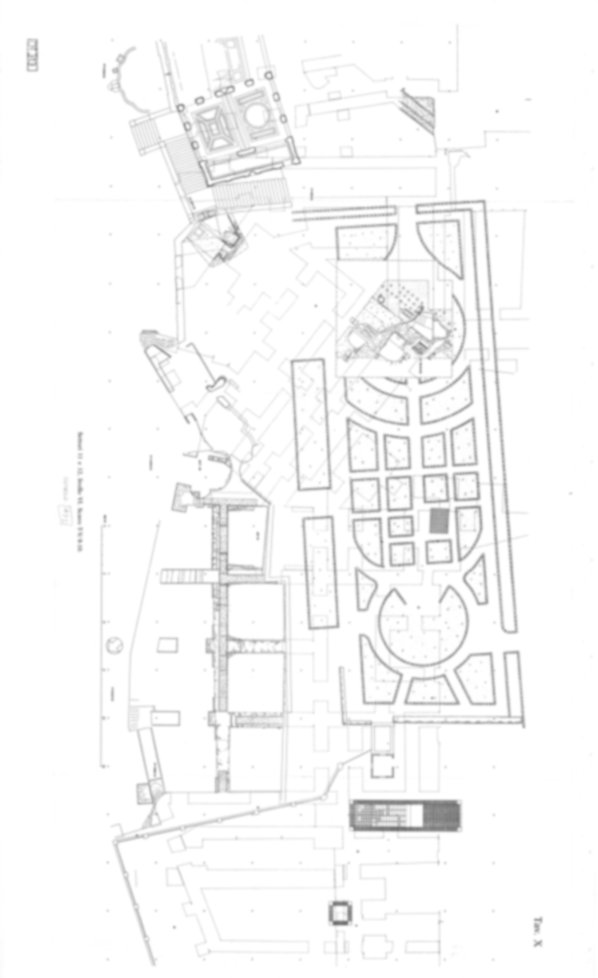 Roma, Palatino. Domus Tiberiana - Settore 11, 12