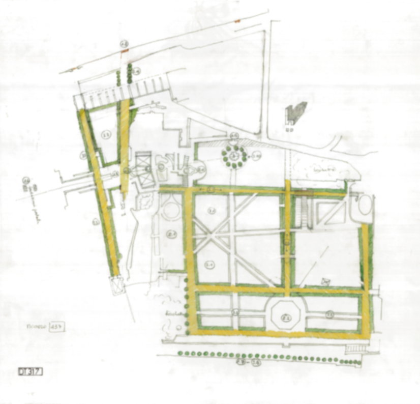 Roma, Palatino. Domus Tiberiana; Orti Farnesiani