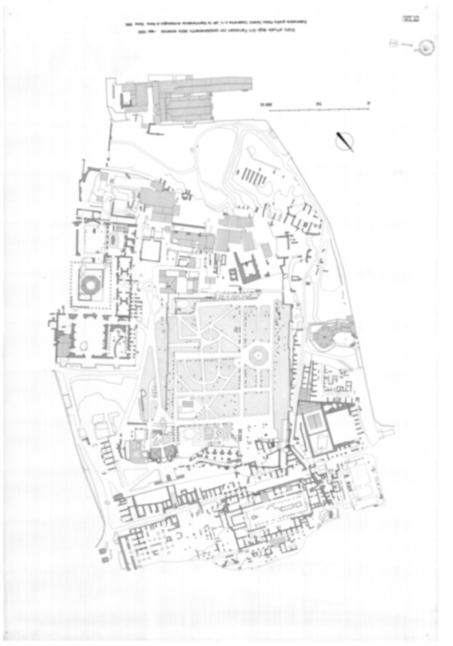 Roma, Palatino. Domus Tiberiana; Orti Farnesiani