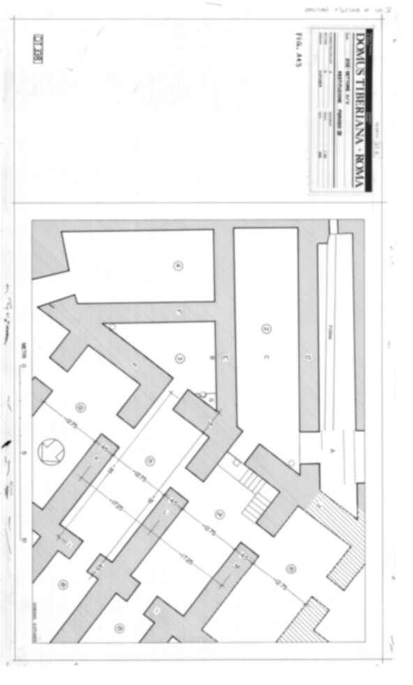 Roma, Palatino. Domus Tiberiana - Settore 11