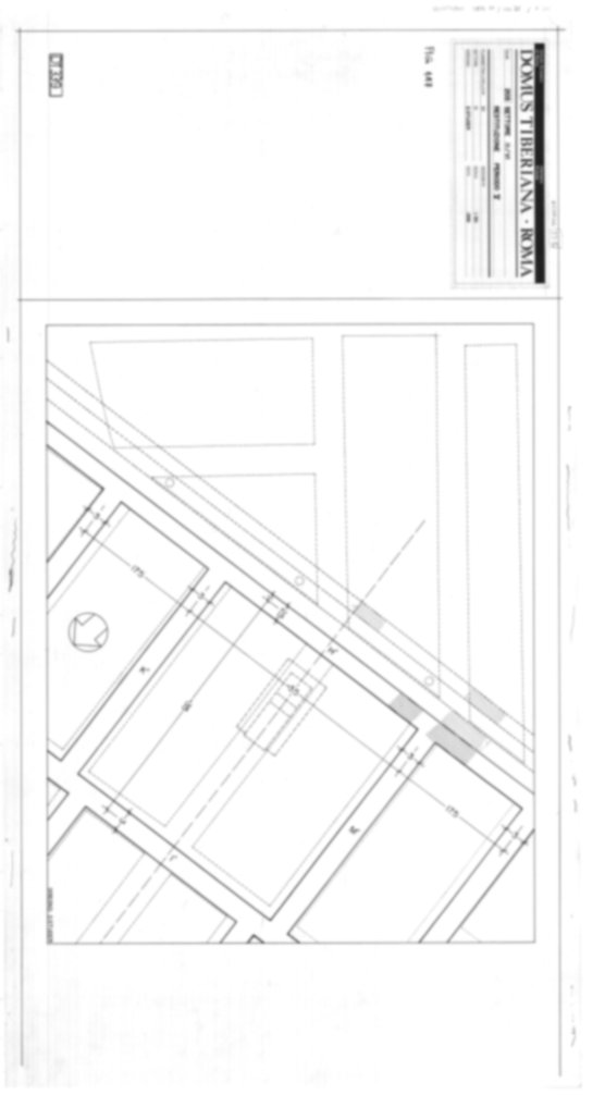 Roma, Palatino. Domus Tiberiana - Settore 11