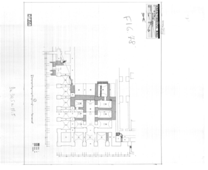 Roma, Palatino. Domus Tiberiana - Settore 9