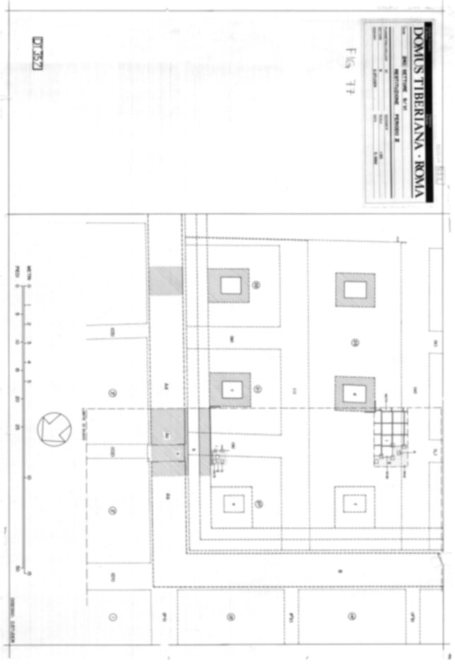Roma, Palatino. Domus Tiberiana - Settore 9