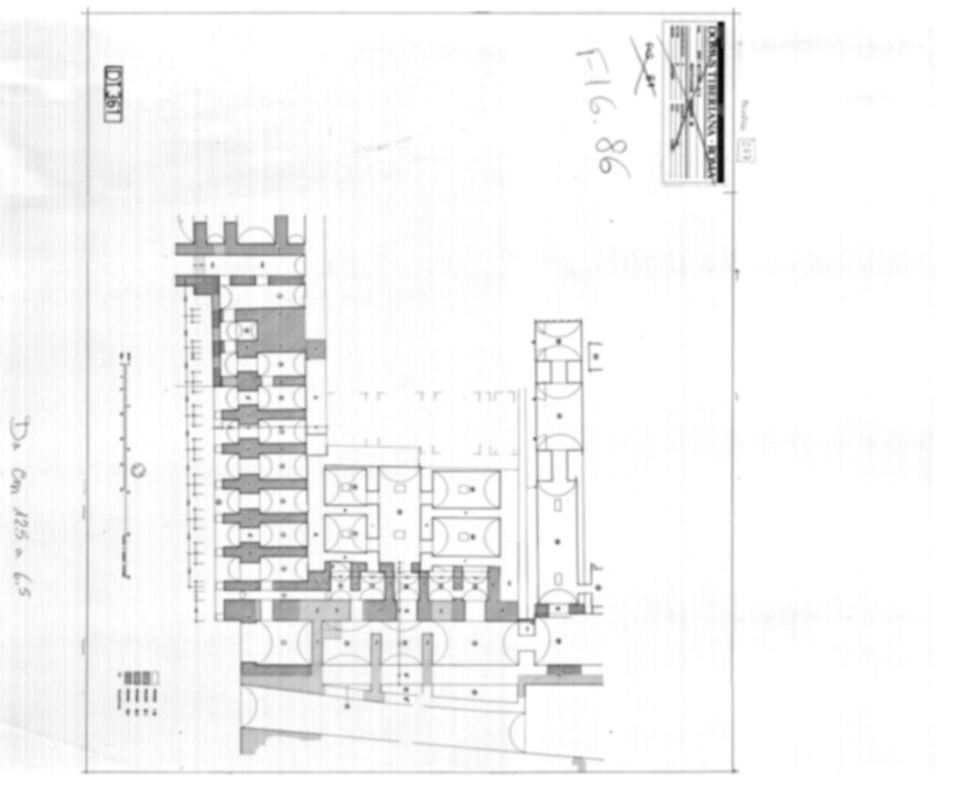 Roma, Palatino. Domus Tiberiana - Settore 9