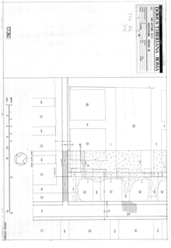 Roma, Palatino. Domus Tiberiana - Settore 9