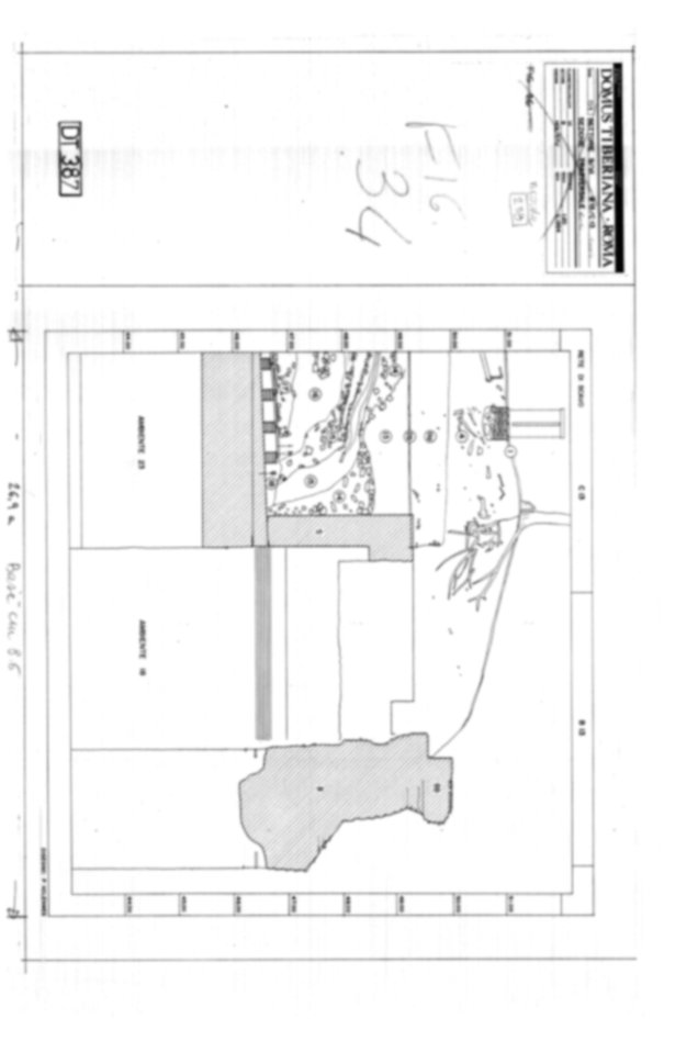 Roma, Palatino. Domus Tiberiana - Settore 9