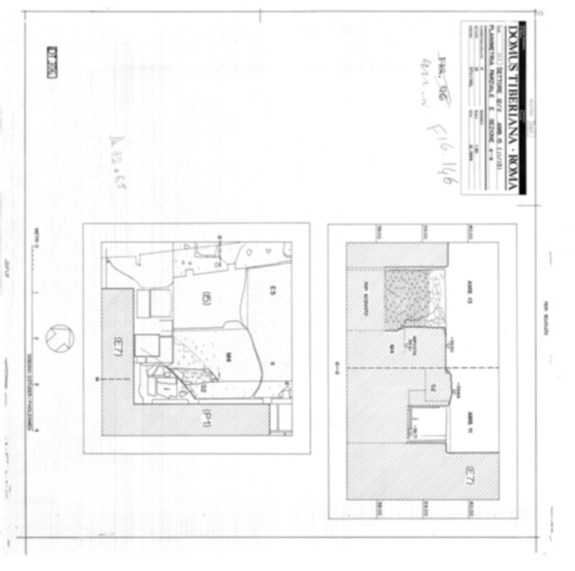 Roma, Palatino. Domus Tiberiana - Settore 12