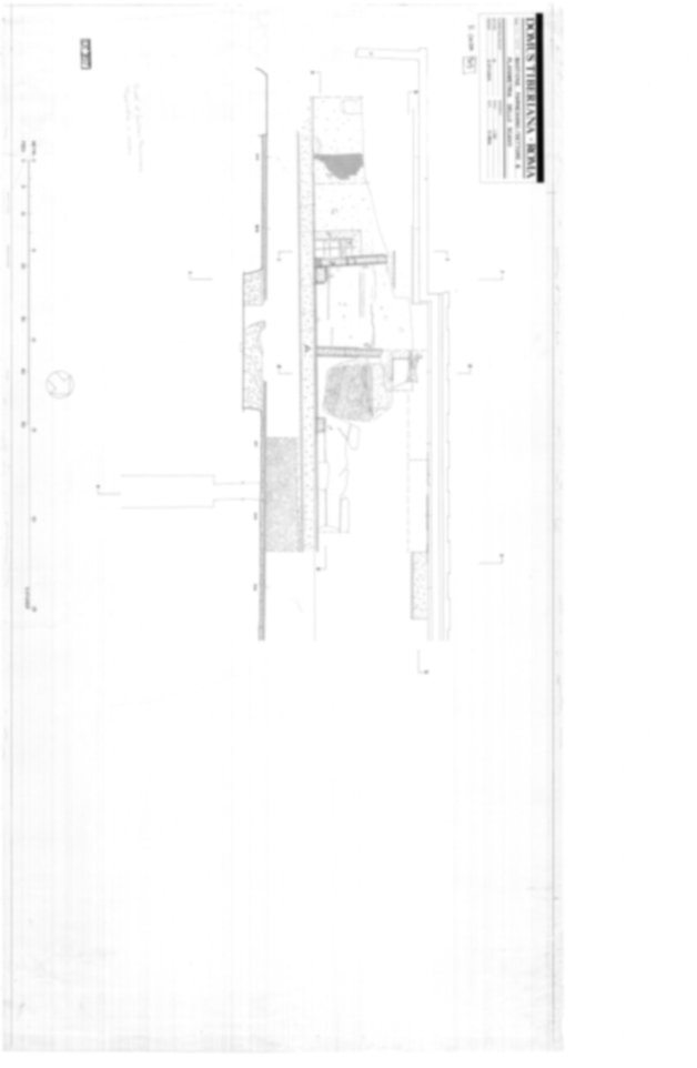 Roma, Palatino. Domus Tiberiana - Settore 6; Orti Farnesiani, Bastione Farnesiano 