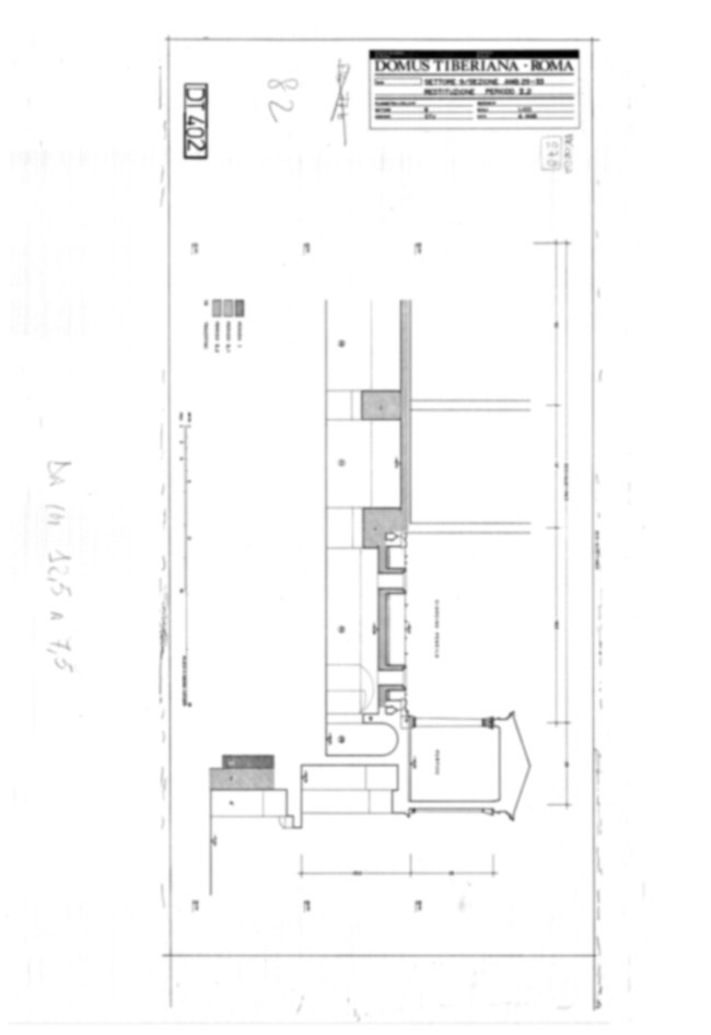 Roma, Palatino. Domus Tiberiana - Settore 9