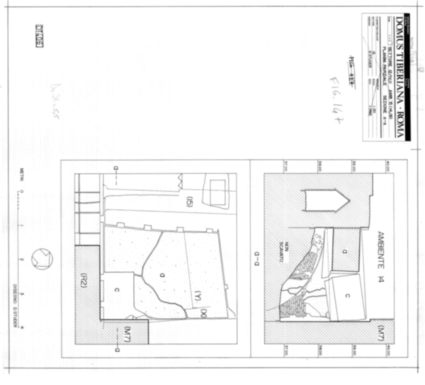 Roma, Palatino. Domus Tiberiana - Settore 12