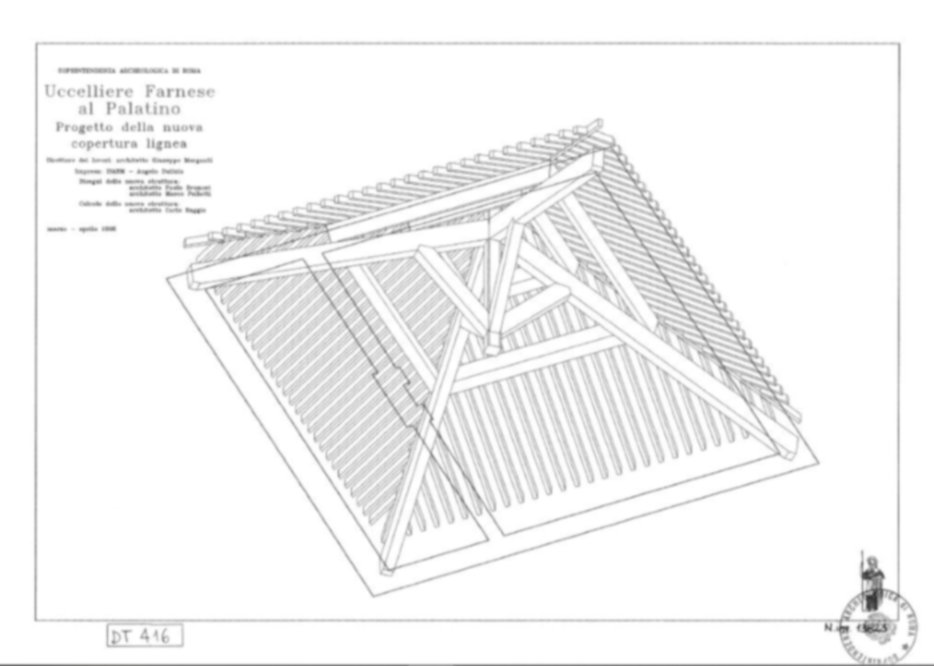 Roma, Palatino. Domus Tiberiana; Orti Farnesiani, Uccelliere Farnese