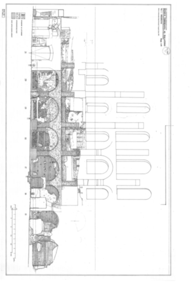 Roma, Palatino. Domus Tiberiana - Settore 17
