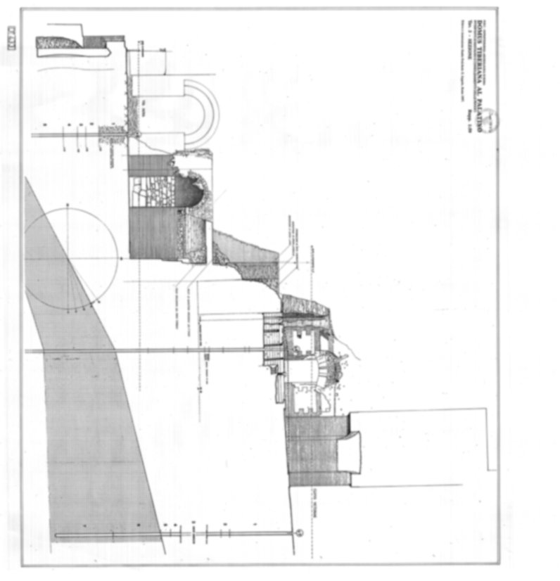 Roma, Palatino. Domus Tiberiana - Settore 13