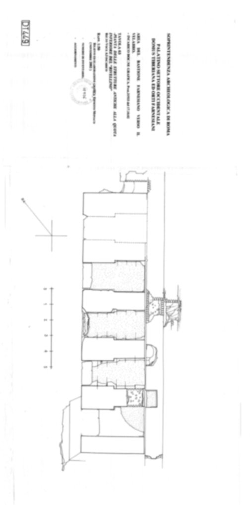 Roma, Palatino. Domus Tiberiana; Orti Farnesiani