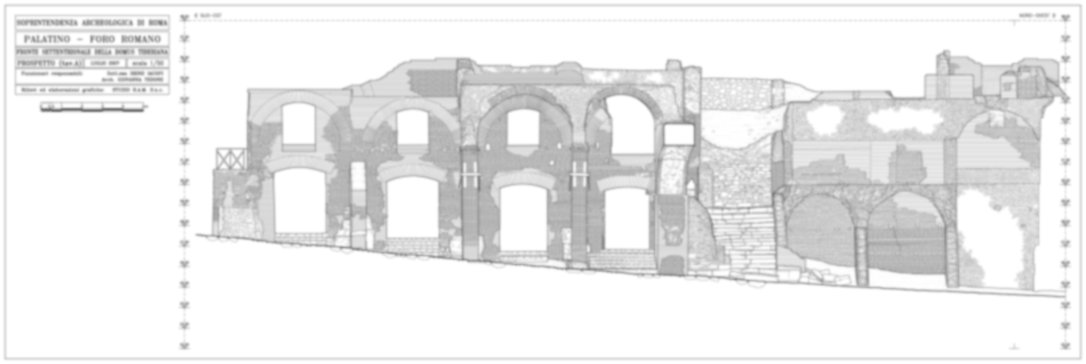 Roma, Palatino. Domus Tiberiana - Settore 17, 18