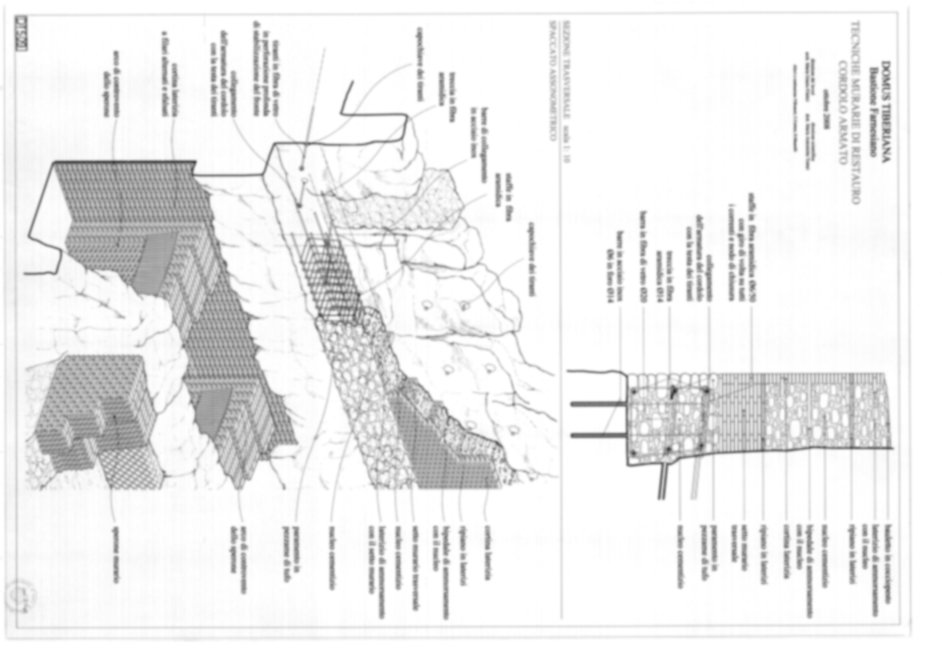 Roma, Palatino. Domus Tiberiana - Settore 3, 29; Orti Farnesiani, Bastione Farnesiano 