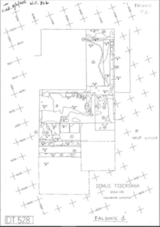 Roma, Palatino. Domus Tiberiana - Settore 17