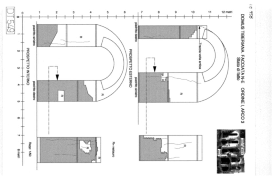 Roma, Palatino. Domus Tiberiana - Settore 13