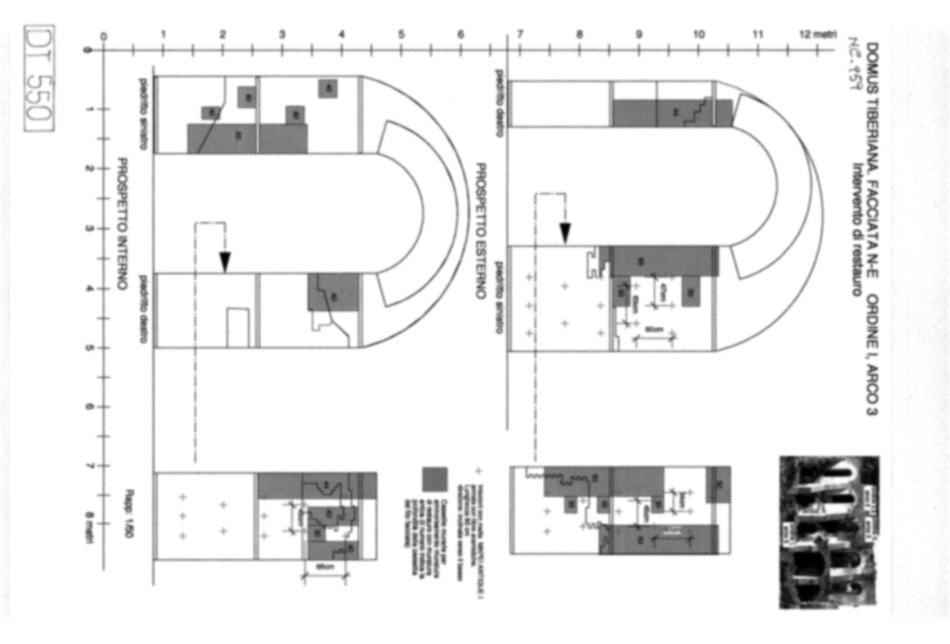 Roma, Palatino. Domus Tiberiana - Settore 13