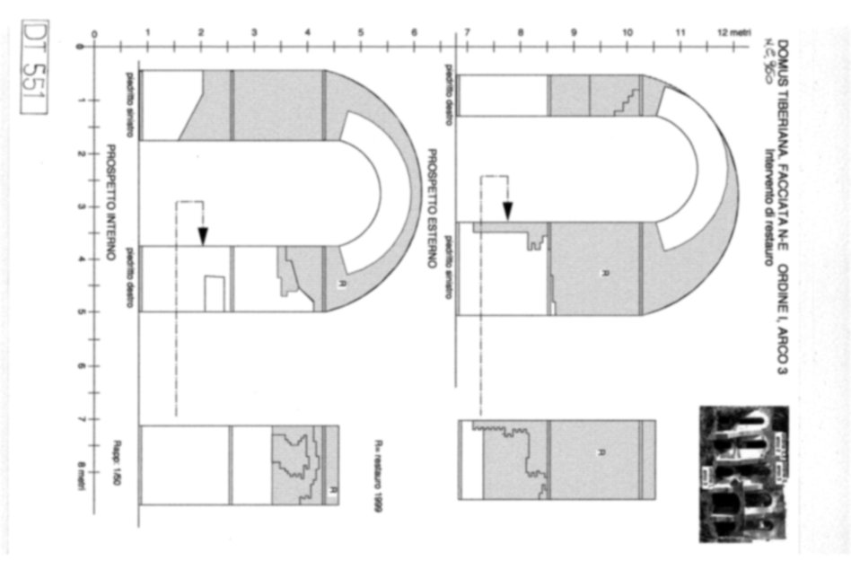 Roma, Palatino. Domus Tiberiana - Settore 13