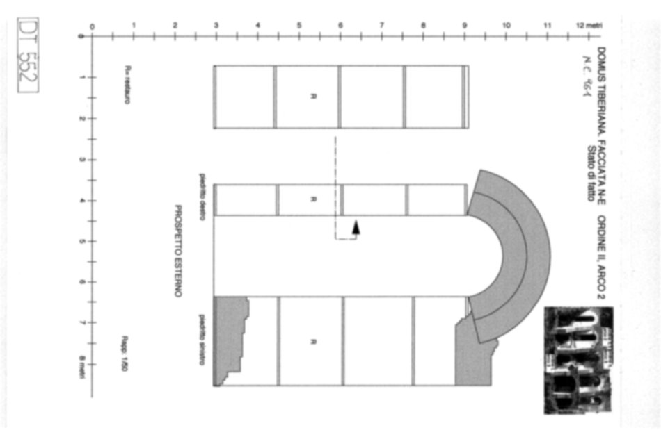 Roma, Palatino. Domus Tiberiana - Settore 13