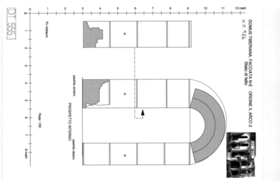 Roma, Palatino. Domus Tiberiana - Settore 13