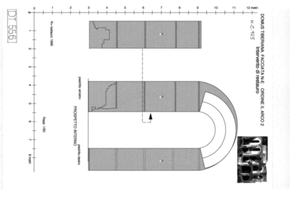 Roma, Palatino. Domus Tiberiana - Settore 13