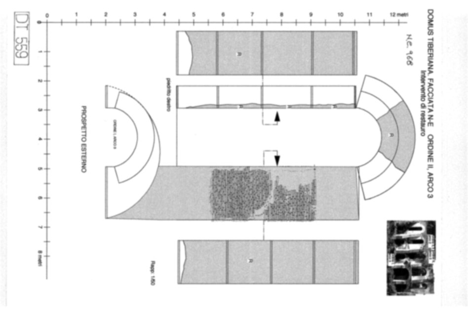 Roma, Palatino. Domus Tiberiana - Settore 13