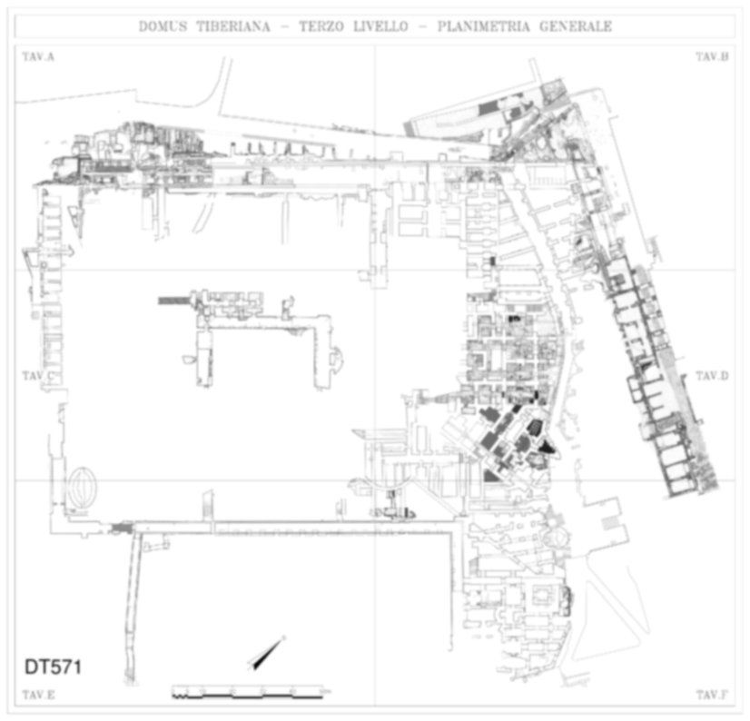 Roma, Palatino. Domus Tiberiana