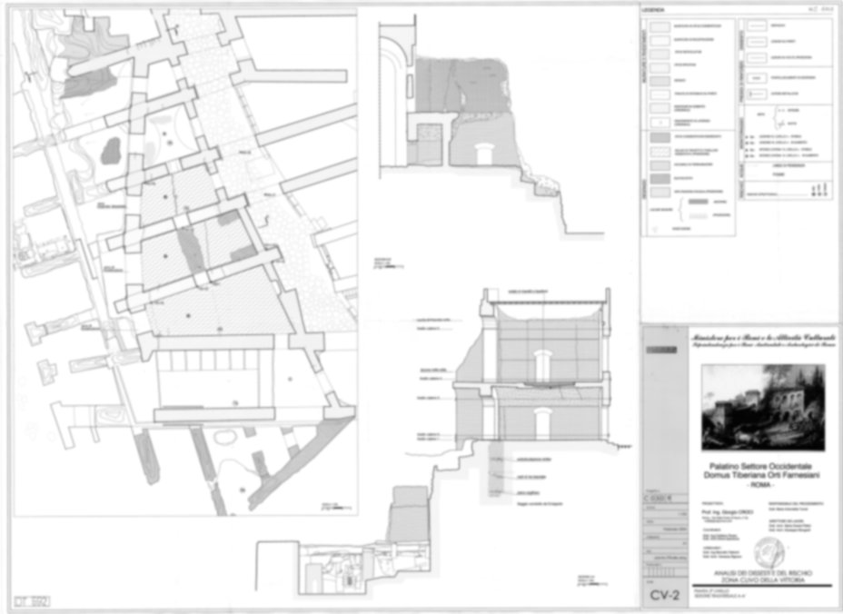 Roma, Palatino. Domus Tiberiana - Settore 13