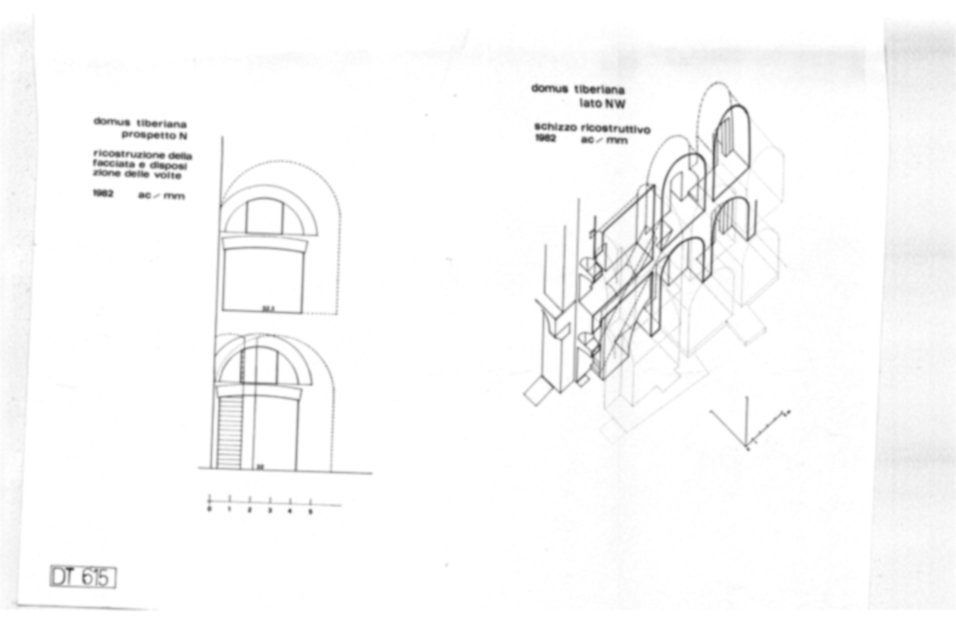 Roma, Palatino. Domus Tiberiana - Settore 9