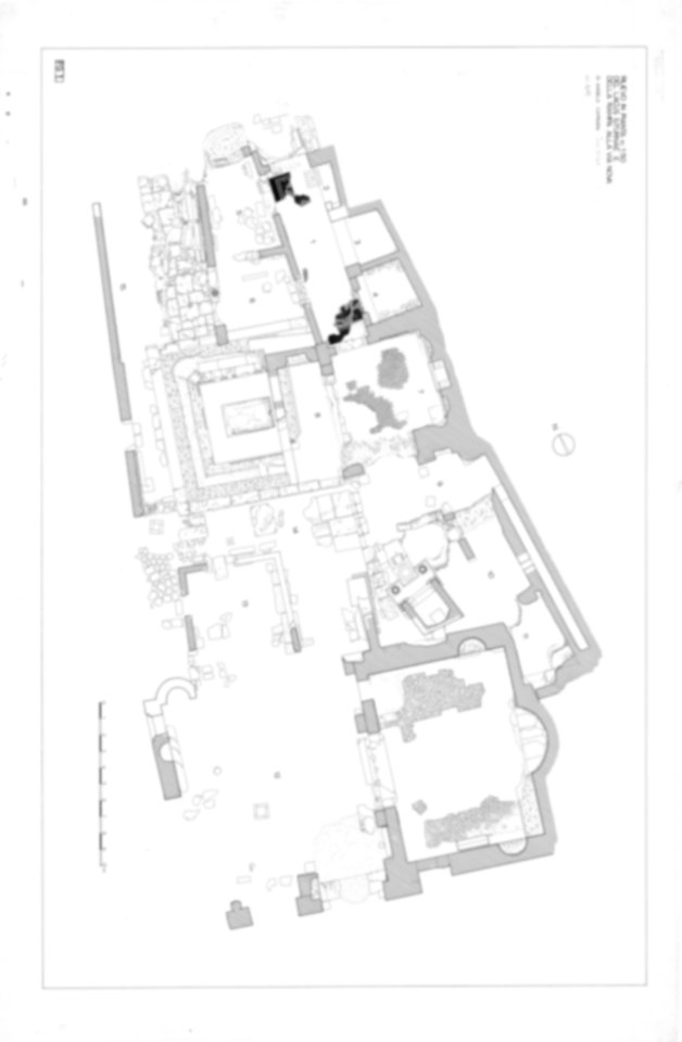 Roma, Foro Romano. Lacus Iuturnae-Fonte di Giuturna; Complesso edilizio sud-orientale, Oratorio dei XL Martiri